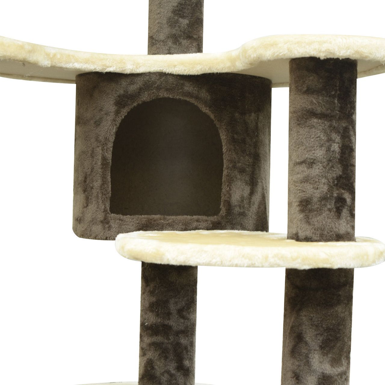 PawHut Kratzbaum Katzenbaum Katzenkratzbaum Kletterbaum Spielbaum Kratzbrett