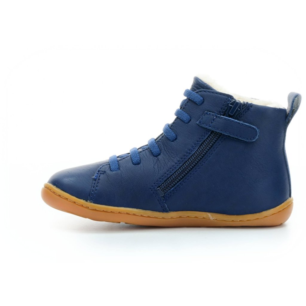 Camper Peu Cami Sella Yard Blue (K900325-001) blaue Barfuß-Stiefeletten