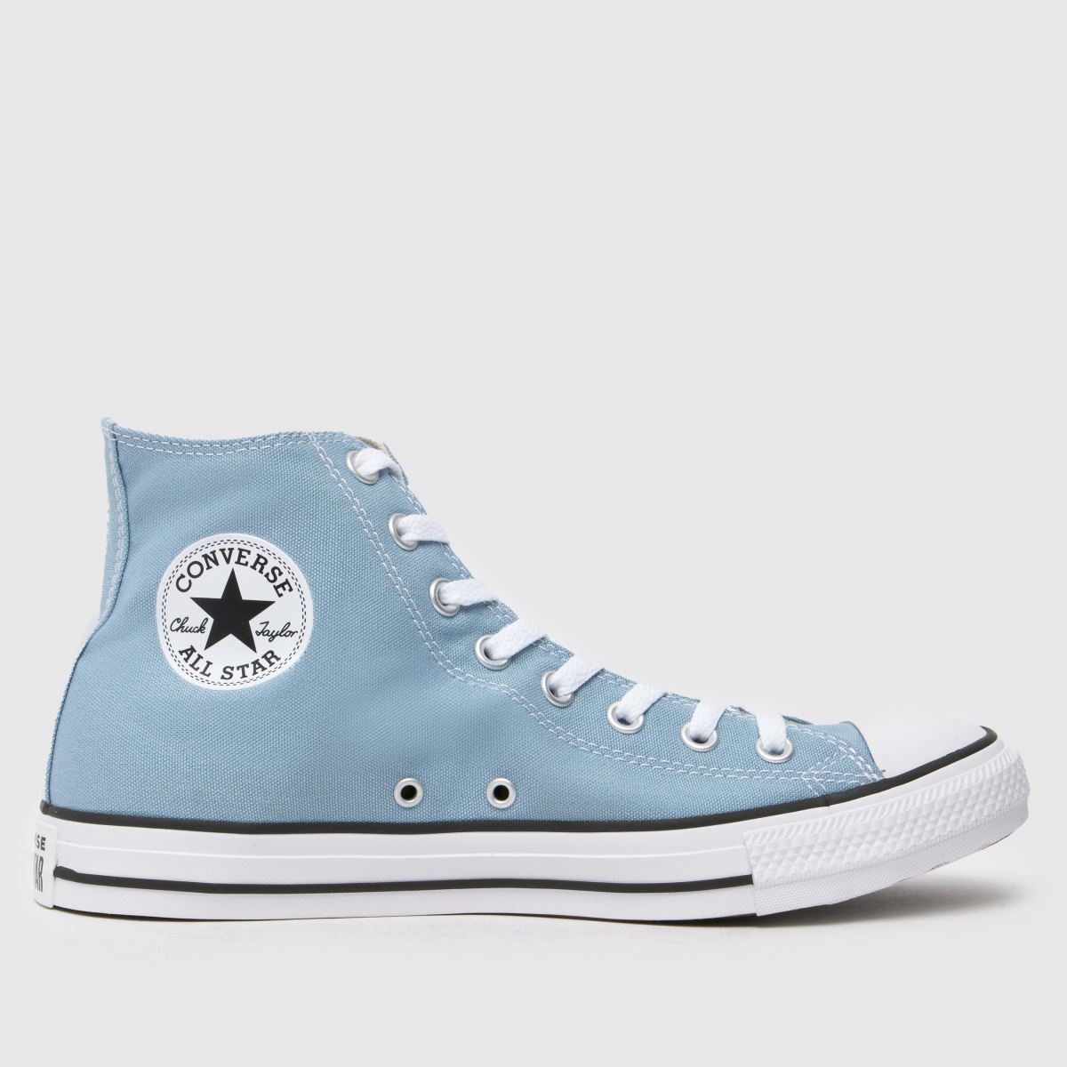 Converse All Star – Ljusblå höga sneakers