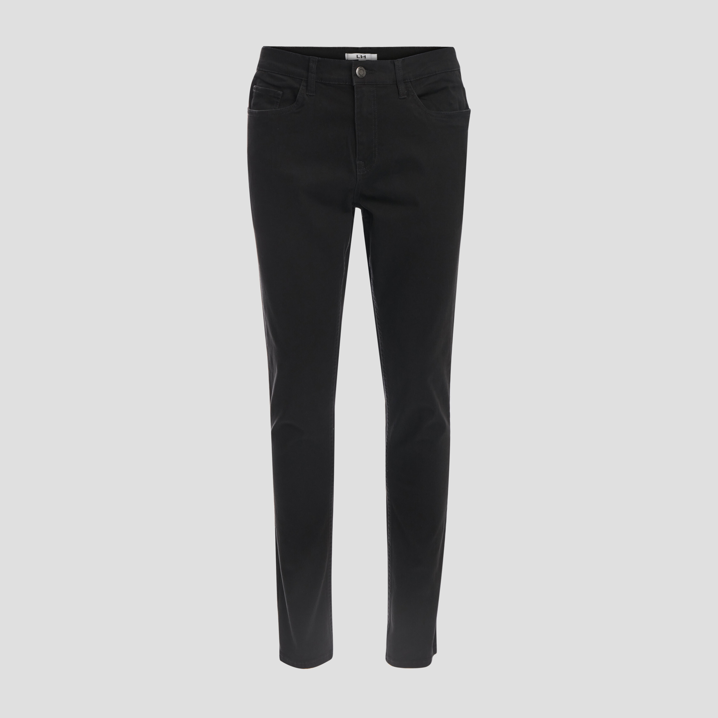 Pantalon droit en coton gris foncé homme | La Halle