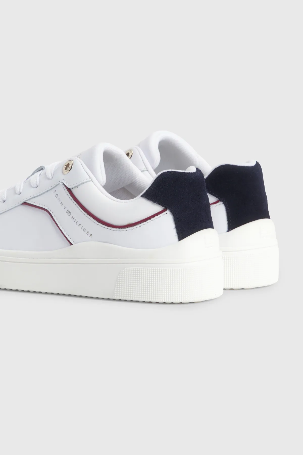 Tommy Hilfiger  Sneaker Damen / Mädchen Weiß/Rwb