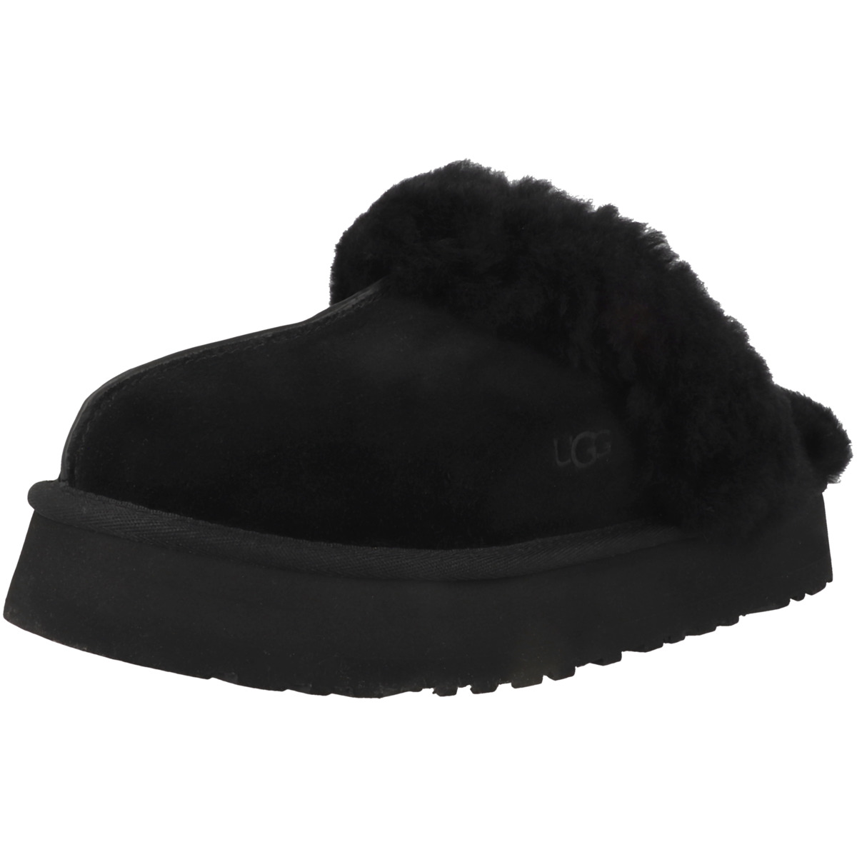 UGG Disquette Hausschuhe schwarz