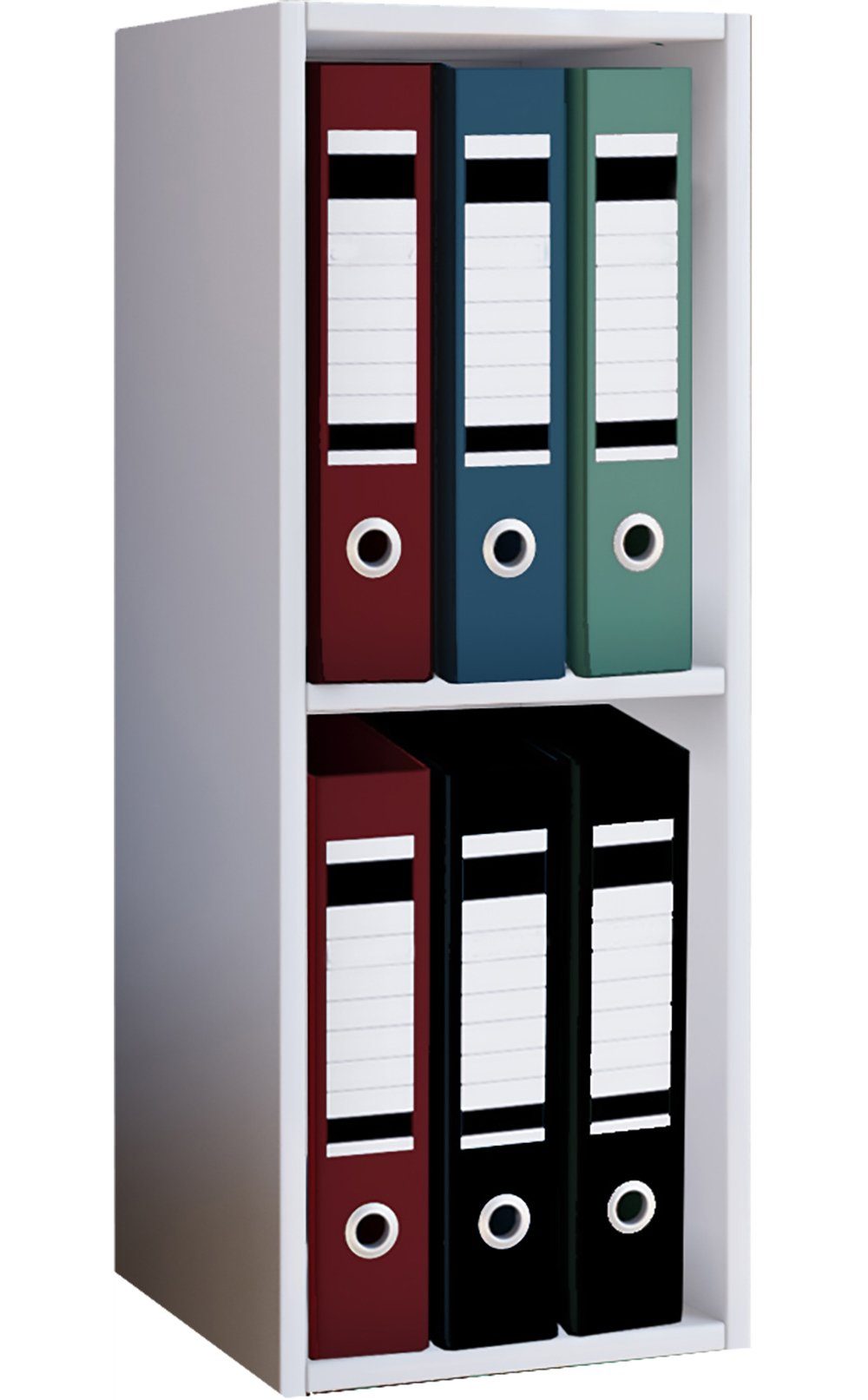 VCM Aktenregal Holz Büro Regal Bücher Ordner Aktenregal Offas 2f, 1-tlg.
