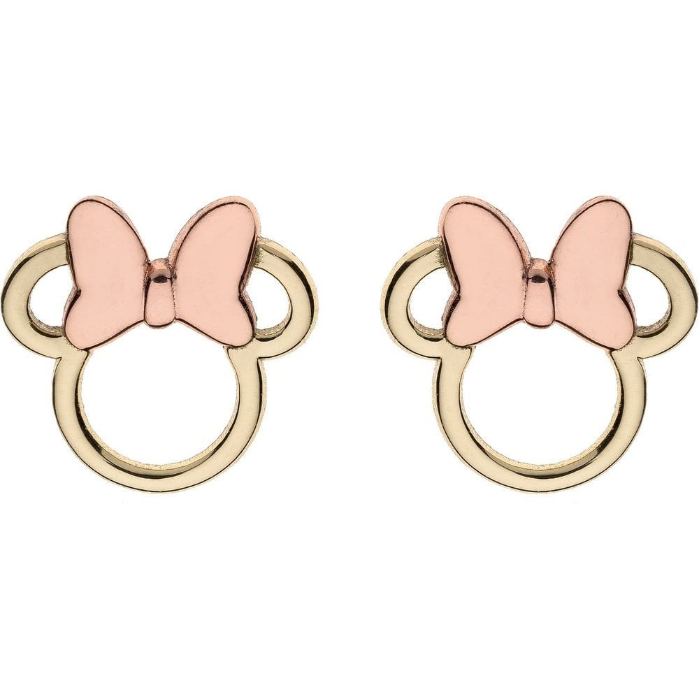 Disney Boucle d'oreilles pour enfants 375 Or jaune Boucles d'oreilles