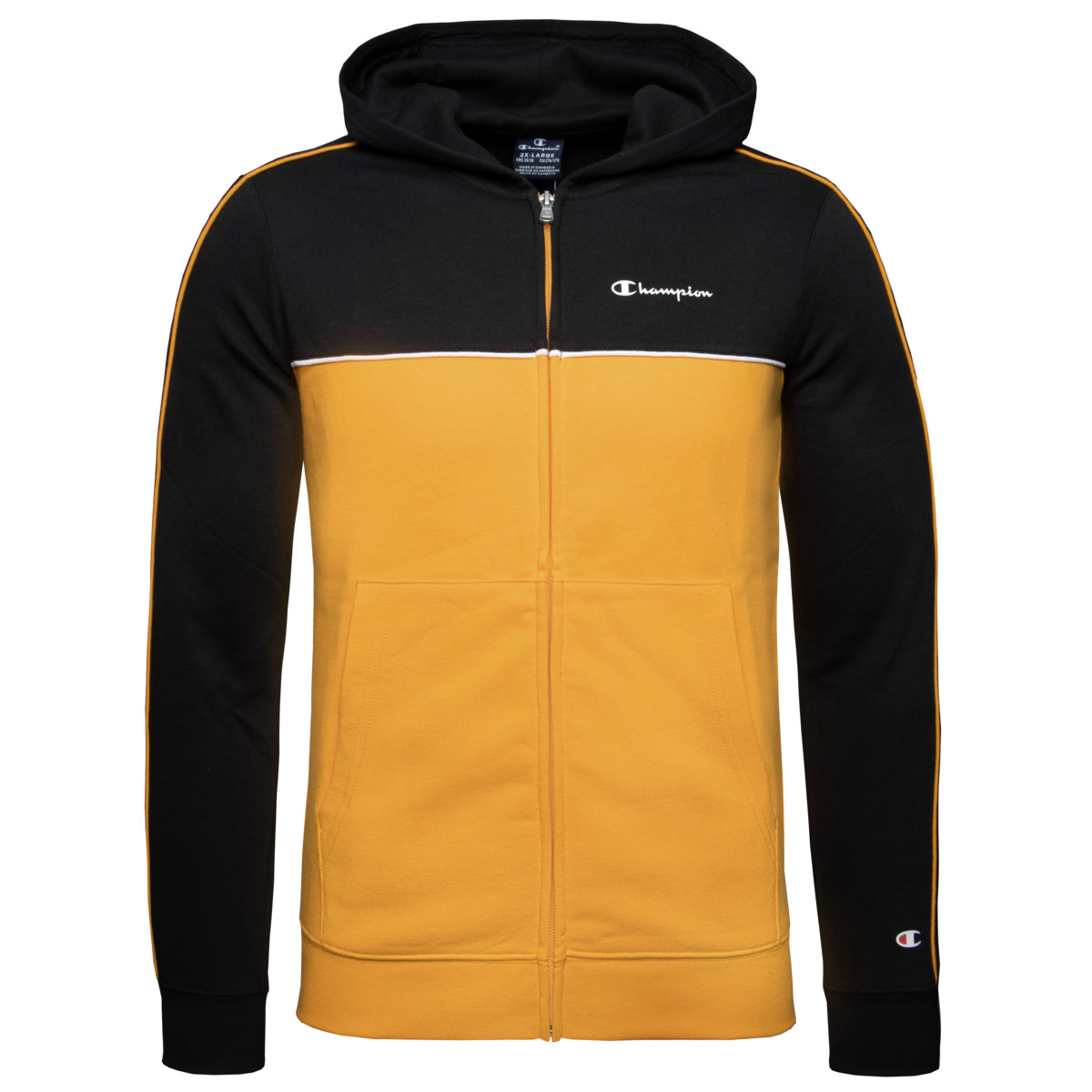 Champion Hooded Full Zip Sweatjacke schwarz