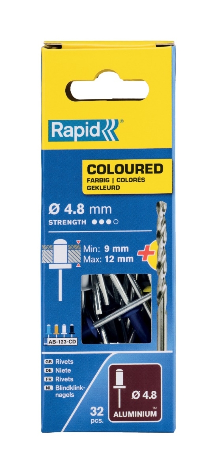 Rapid 5000404 Autóipari vakkapcsos szegek 4,8 x 16 mm 32 db