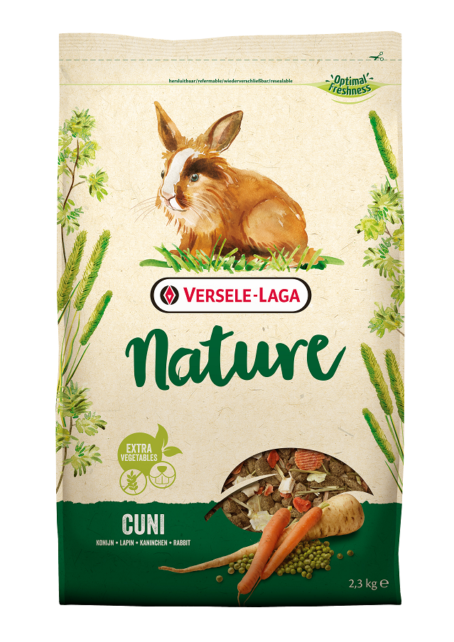 Versele-Laga Hauptfutter Versele-Laga Nature Cuni für Kaninchen 2,3 kg