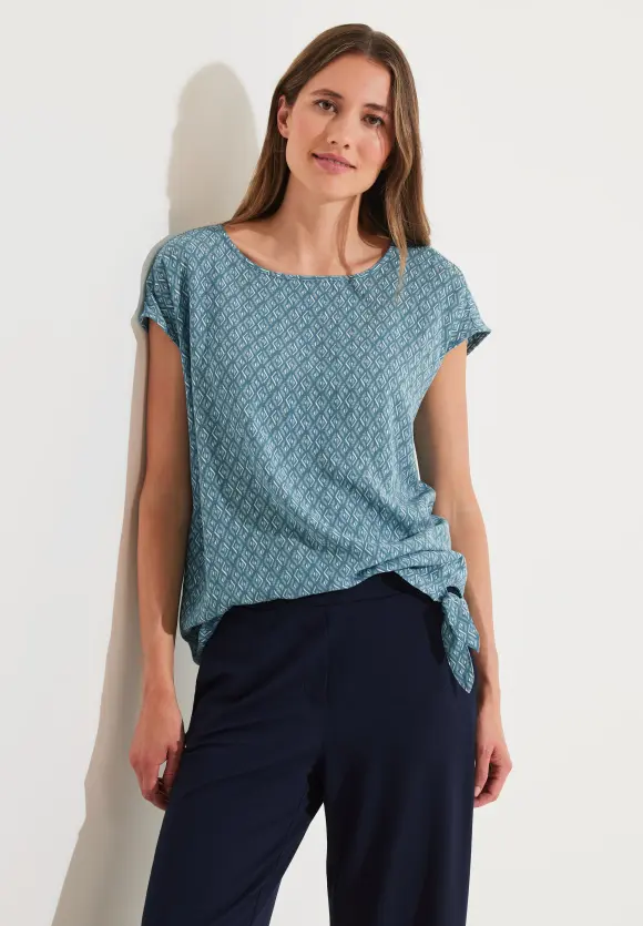 CECIL Bluse mit Knotendetail