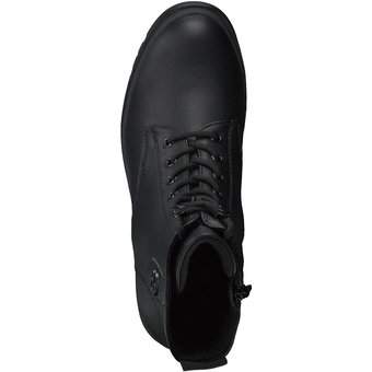s.Oliver Schnürstiefelette in schwarz