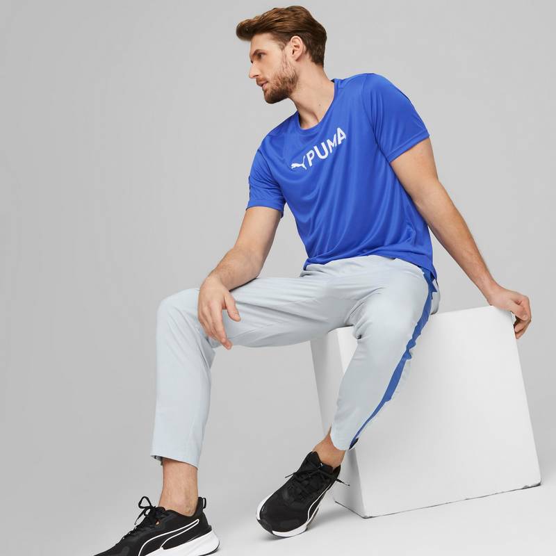 PUMA Fit Logo Funktionsshirt Herren