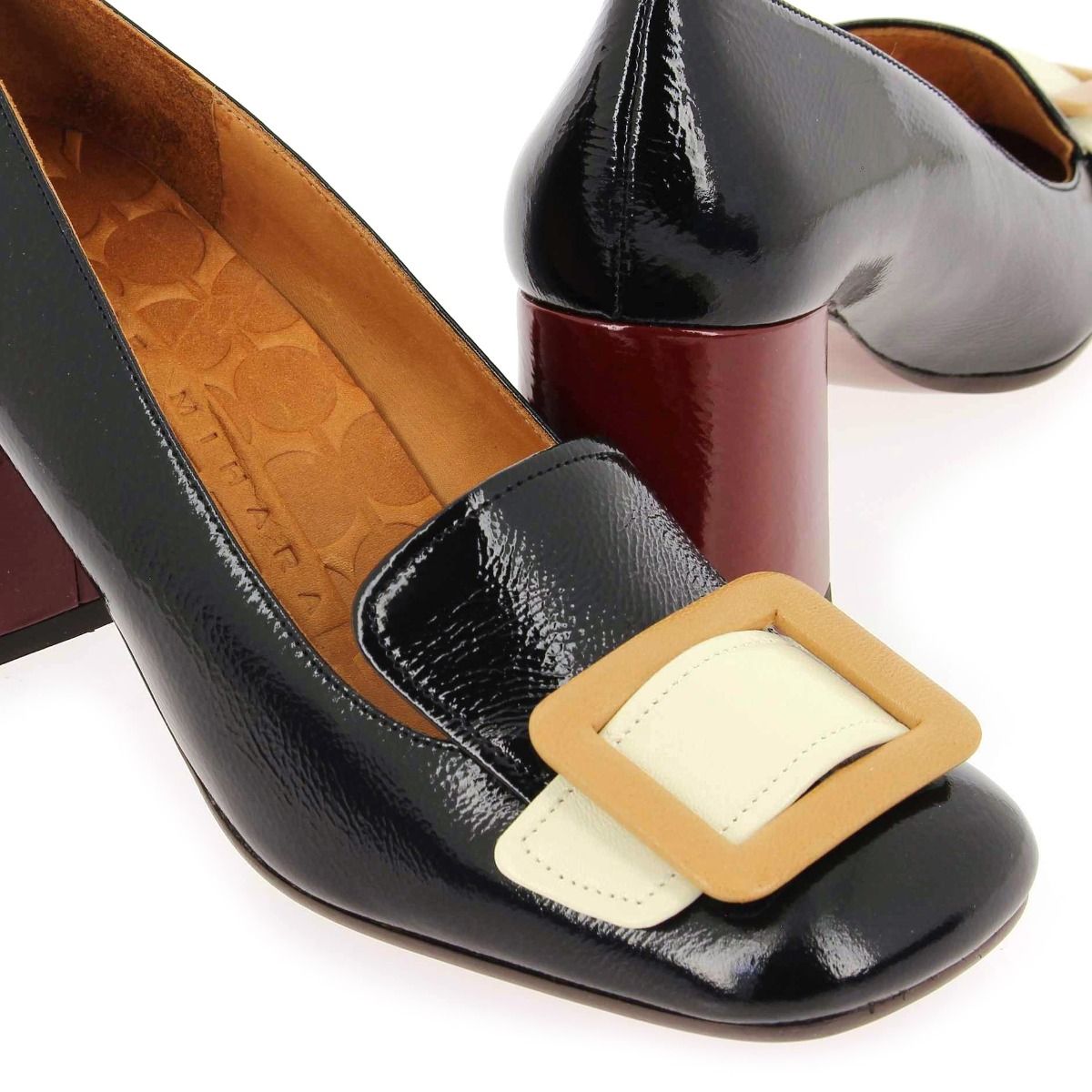 Chie Mihara  PEMA - noir creme