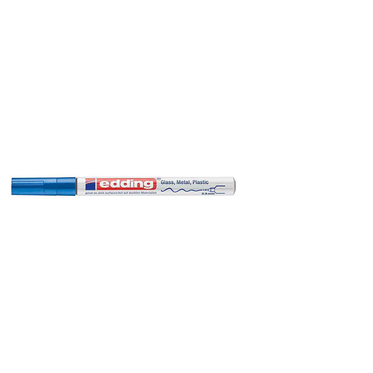 Glanzlackmarker 780 blau, Strichstärke: ca. 0,8 mm