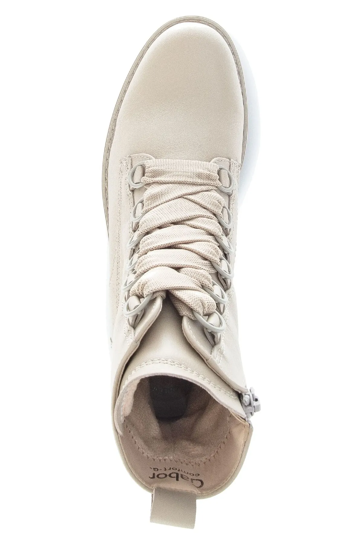 GABOR  Stiefelette - Beige - Blockabsatz
