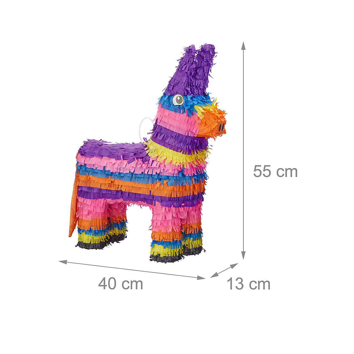 4 x Pinata Esel