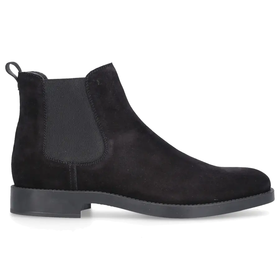 Tod's - Chelsea Boots W60C Veloursleder - schwarz