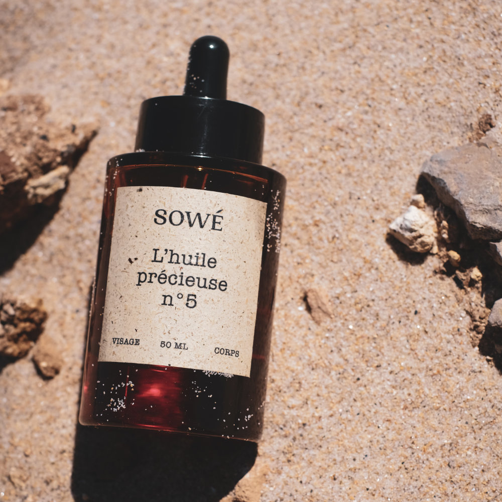 sowé botanic lab L'huile précieuse n°5 - CBD - Booster Detox - 50ml Huile visage et corps