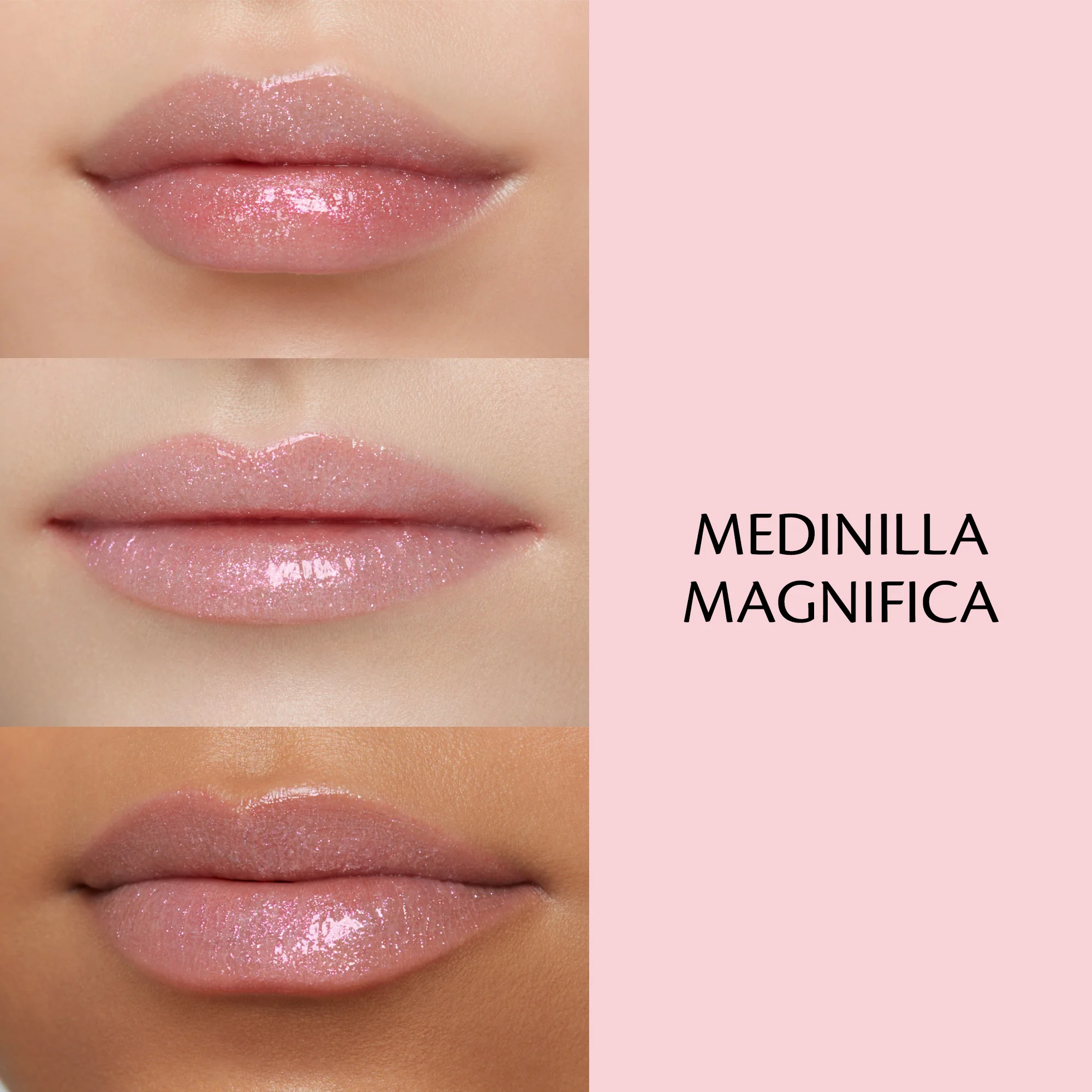 Cream Rouge Sparkles Lips - Lys læbestift, Læbestift