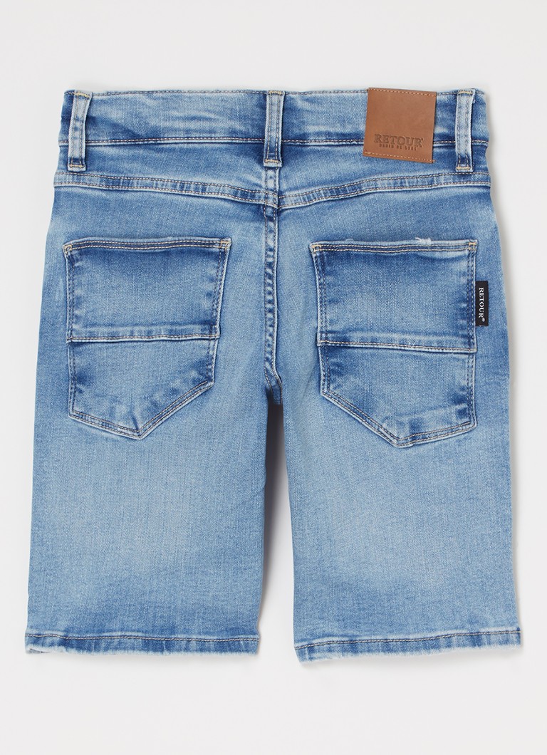 Jeansy Reven Straight Denim Shorts