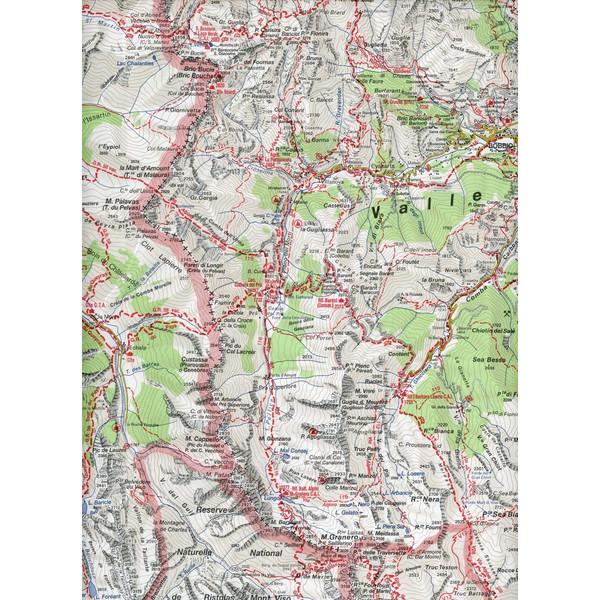 IGC Italien 1 : 50 000 Wanderkarte 6 Monviso - Wanderkarte