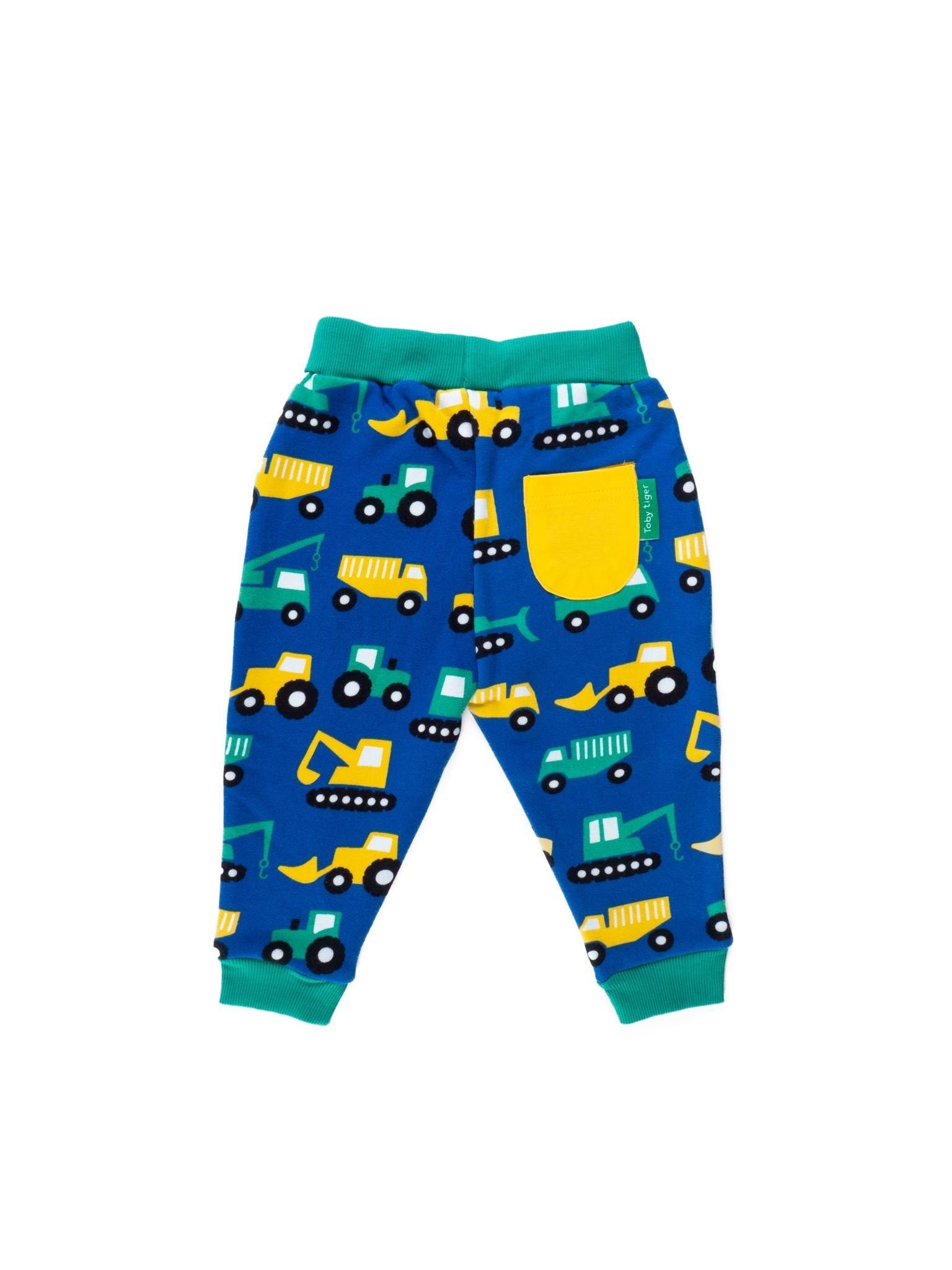 Toby Tiger Jogginghose Jogginghose mit Bagger Print
