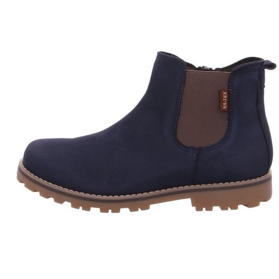 VADO Stiefel Jungen blau Chelsea-Boot