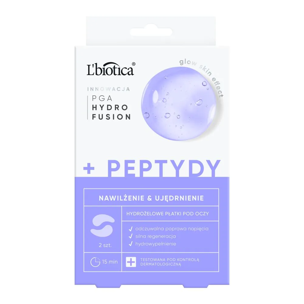 L'biotica Hydro Fusion hidrogelio paakių pleistrai su peptidais
