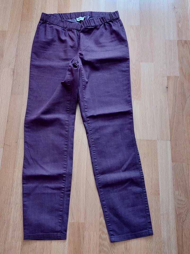 Ulla Popken Jeggings in Aubergine günstig kaufen 44