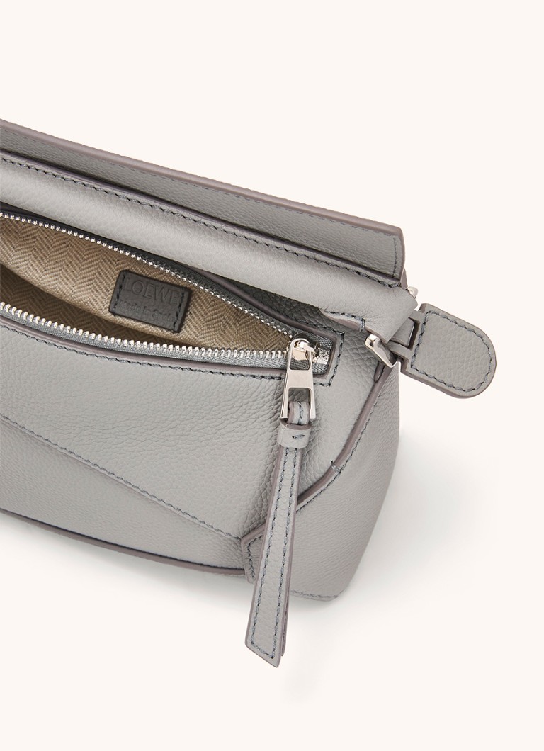 LOEWE Puzzle Edge -minikäsilaukku vasikannahkaa