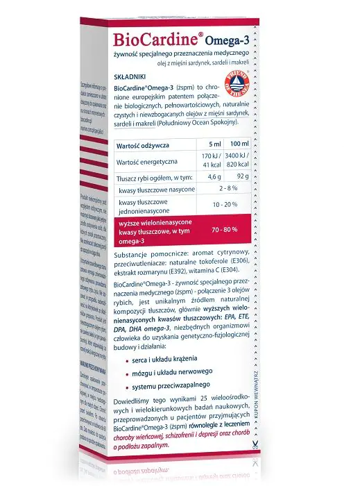 Biocardine Omega-3, tečnost