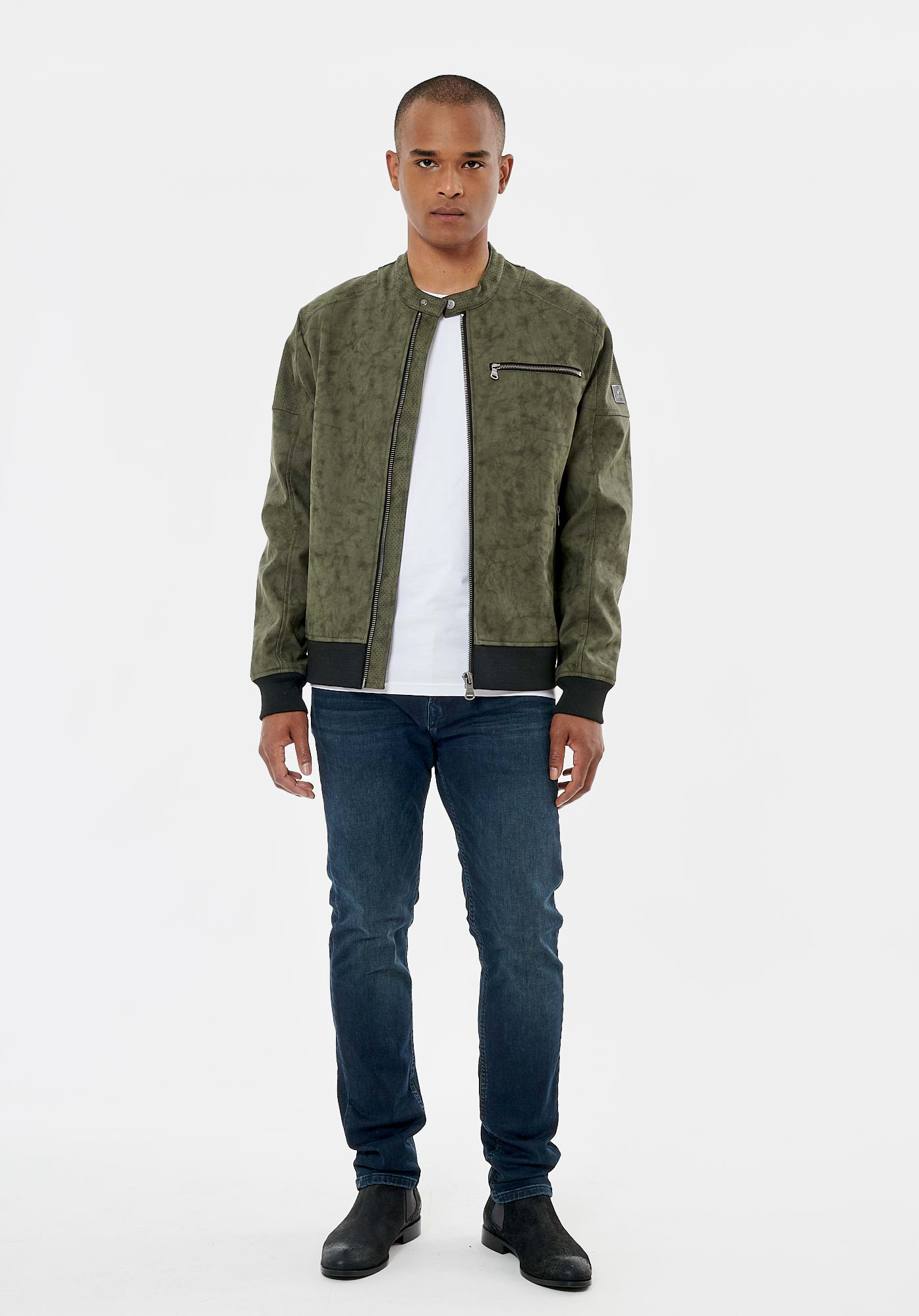 VIRAK  Blouson kaki homme