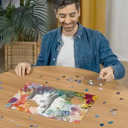 Puzzle 500 Teile - Postkarte aus New York