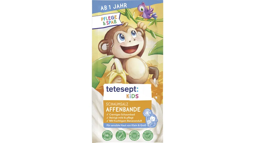 tetesept Kids Schaumbad Affenbande 25 g