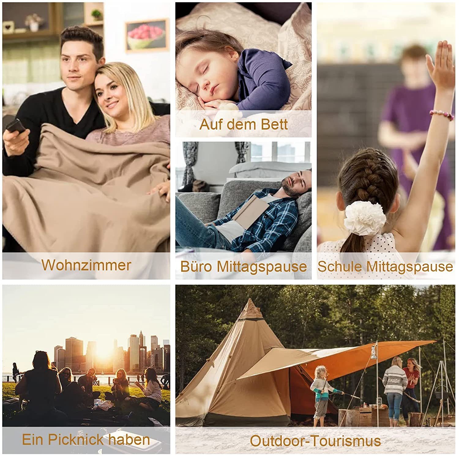 Wohndecke Flanelldecke, Blusmart, Wolldeckendruck, Geschenke von Papa oder Mama an Tochter oder Sohn
