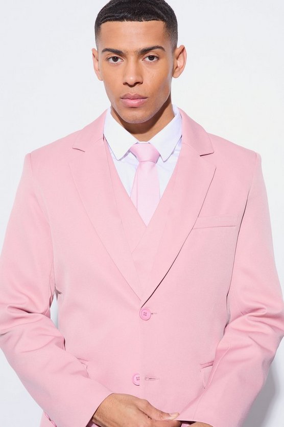 Einreihiger Slim-Fit Blazer