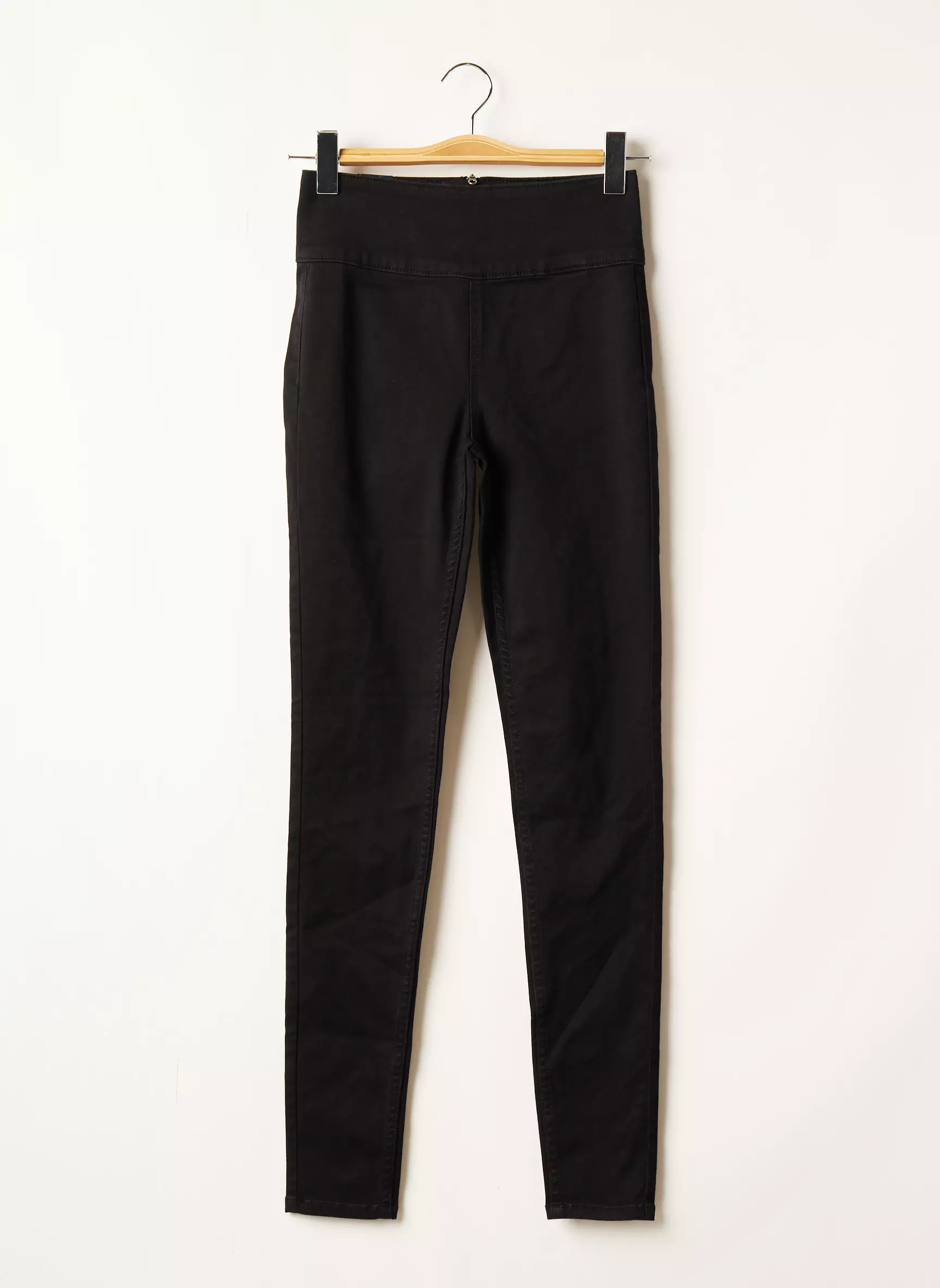 Pieces Pantalons Slim Femme couleur noir