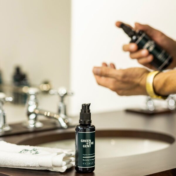 Green + The Gent Moisturizing Cream Gesichtsgel