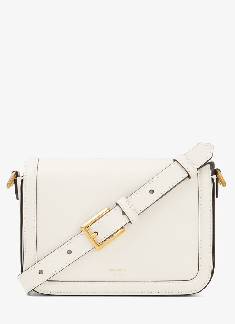 Sac bandoulière Jimmy Choo en cuir de veau à motif diamant