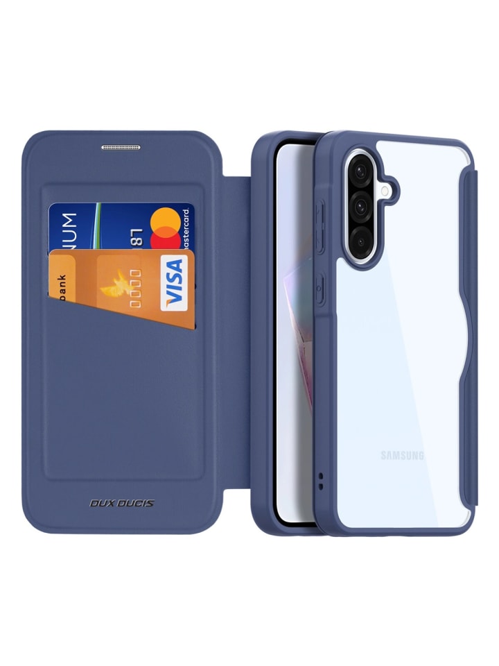 COFI 1453 Dux Ducis Skin X Pro Handyhülle Smartphonehülle Buchtasche kompatibel in Blau günstig kaufen S