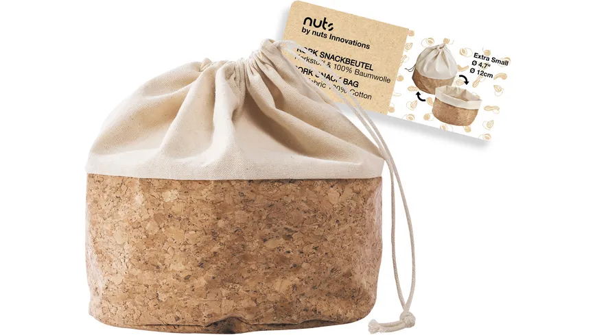 nuts Brotbeutel 12cm