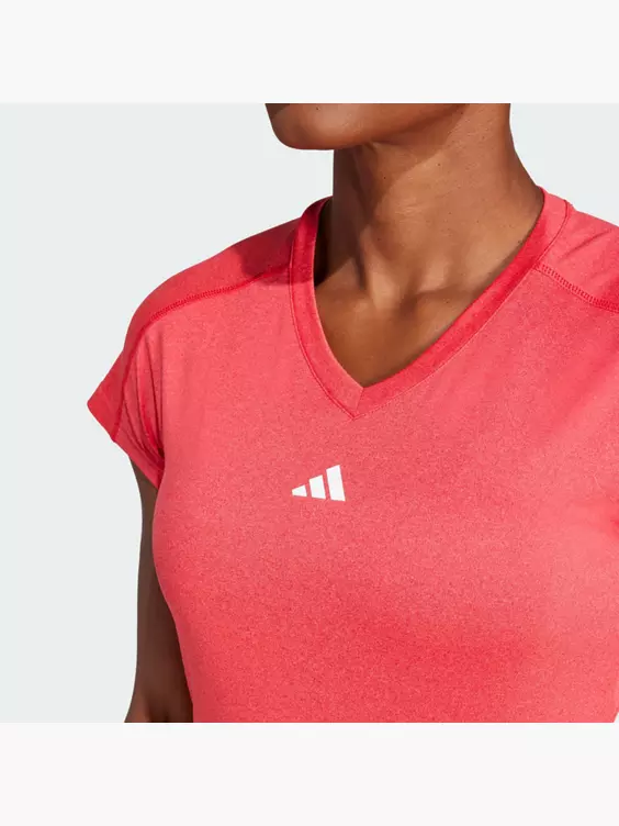 adidas AEROREADY Train Essentials Minimal Branding V-Neck T-Shirt