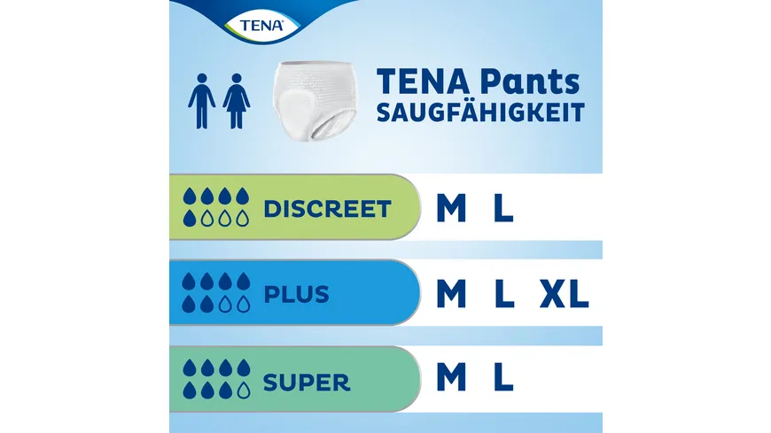 TENA Pants discreet medium
