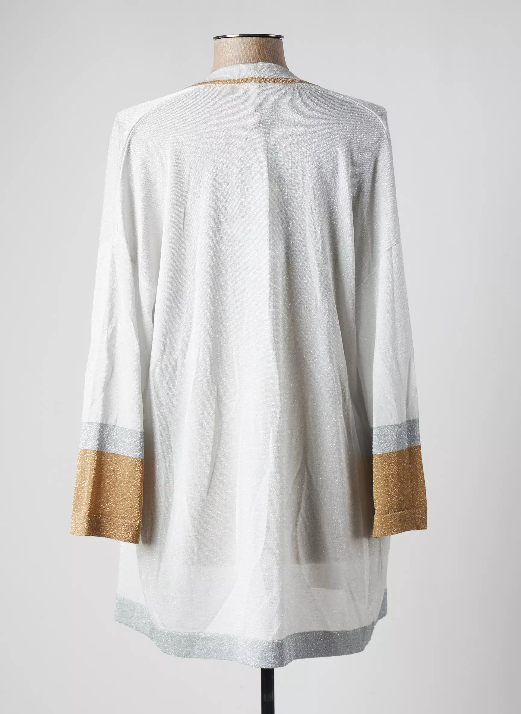 Jei S By Letizia Denaro Cardigans Femme couleur gris