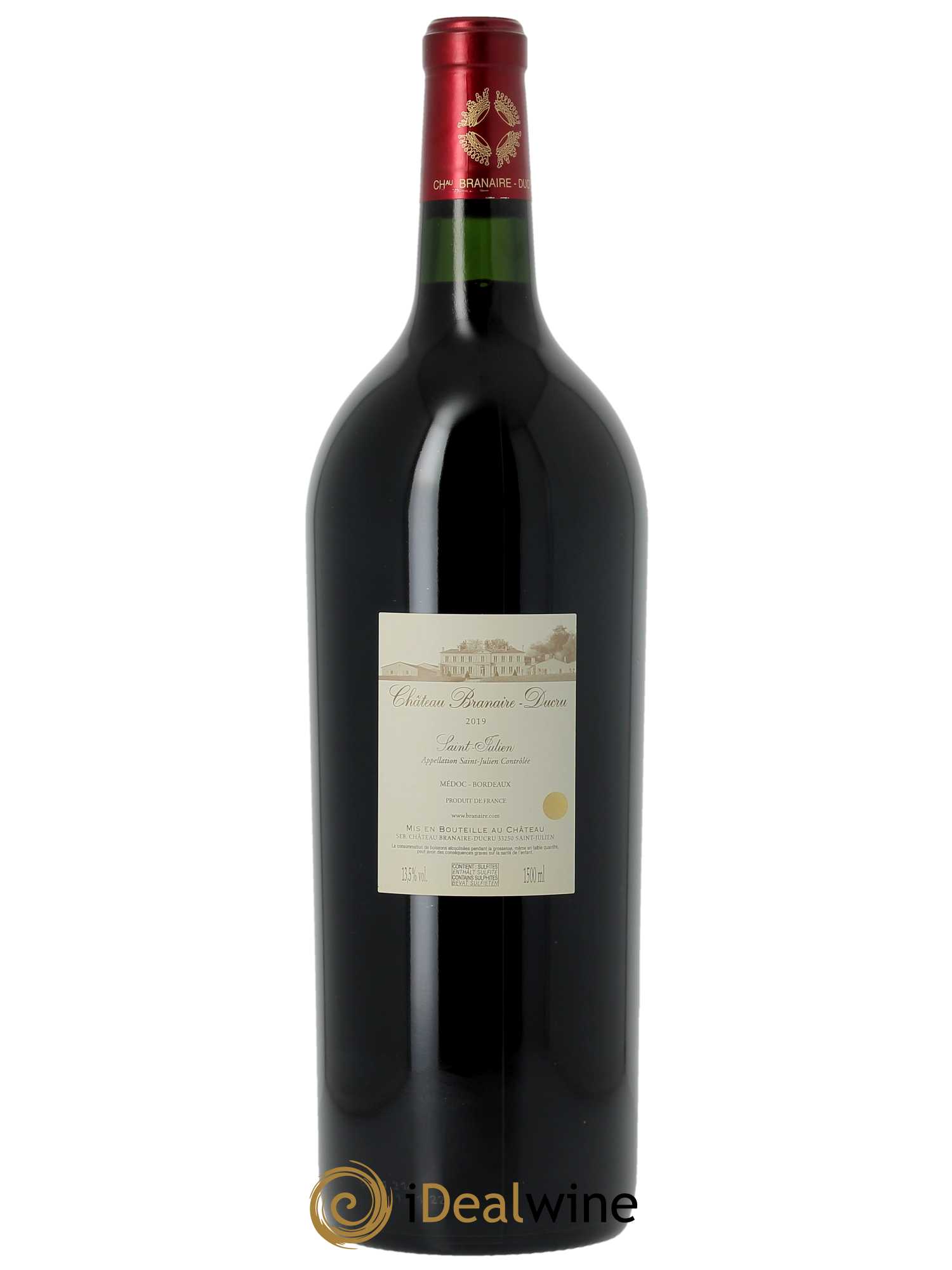 Château Branaire Ducru 4ème Grand Cru Classé (CBO à partir de 6 bts) 2019 - Lot de 1 Magnum