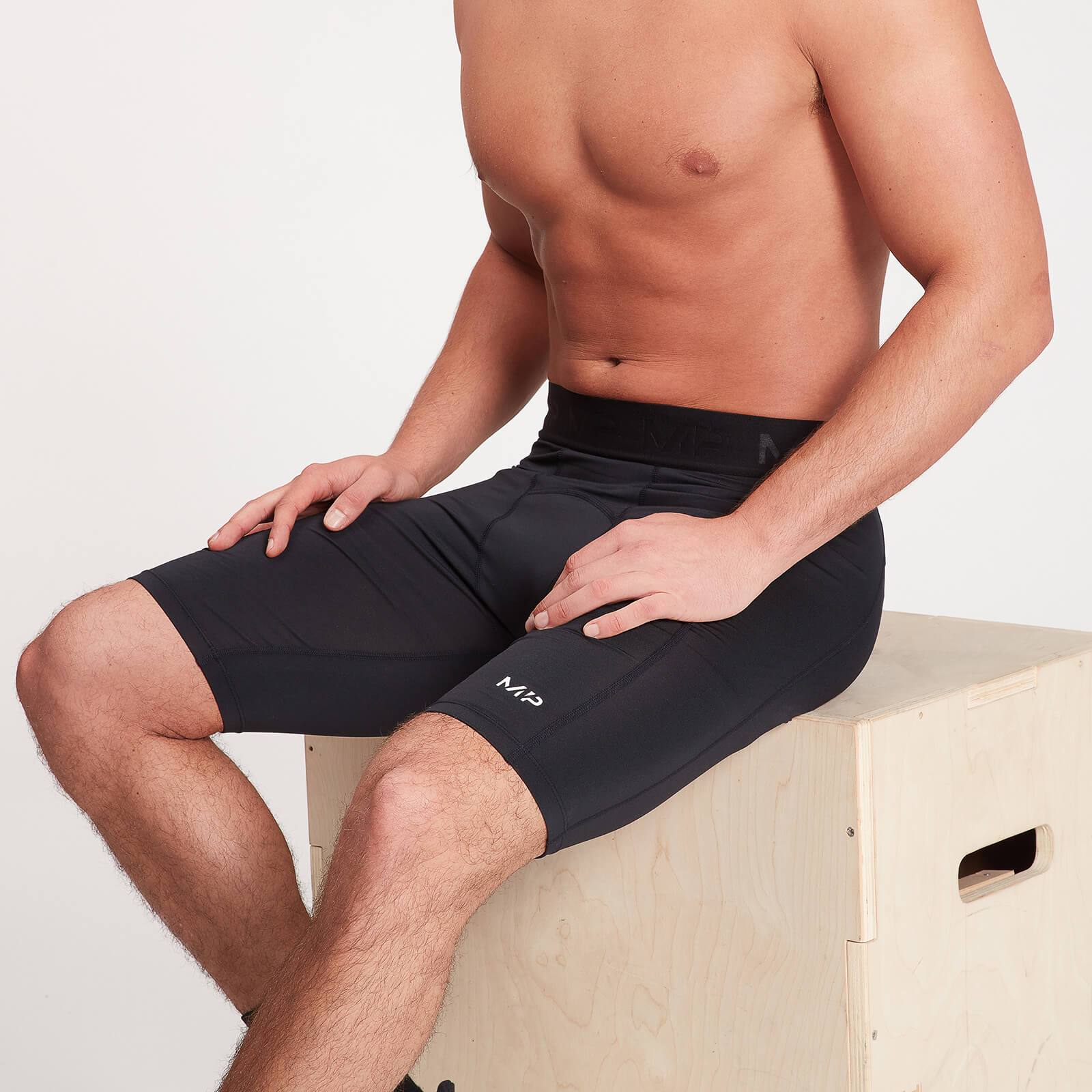 Short d’entraînement base MP pour hommes – Noir