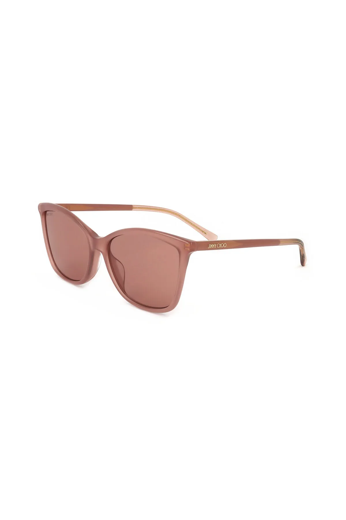 Jimmy Choo  Sonnenbrille - Beige - Braun
