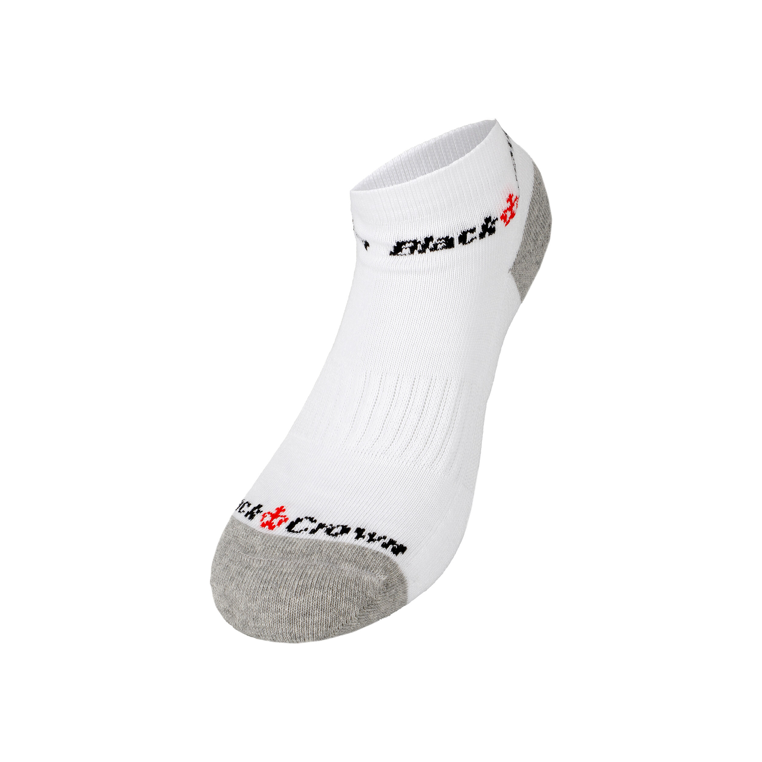 Sportsocken - Weiß, Grau