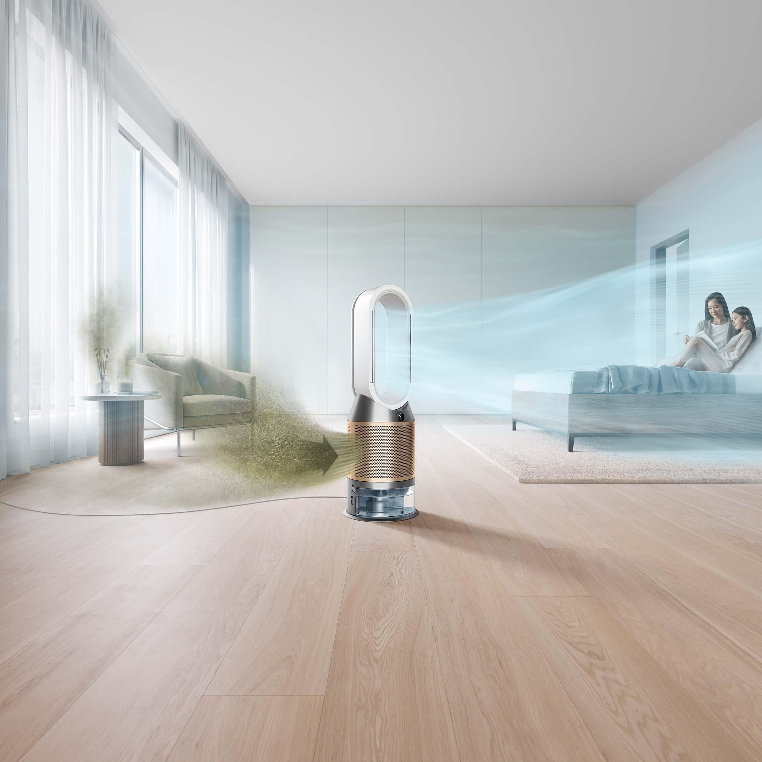 DYSON Luftreiniger PH04 Purifier Humidify + Cool, Eine sauberere, hygienischere Umgebung