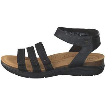 Clarks April Dove Sandale in schwarz