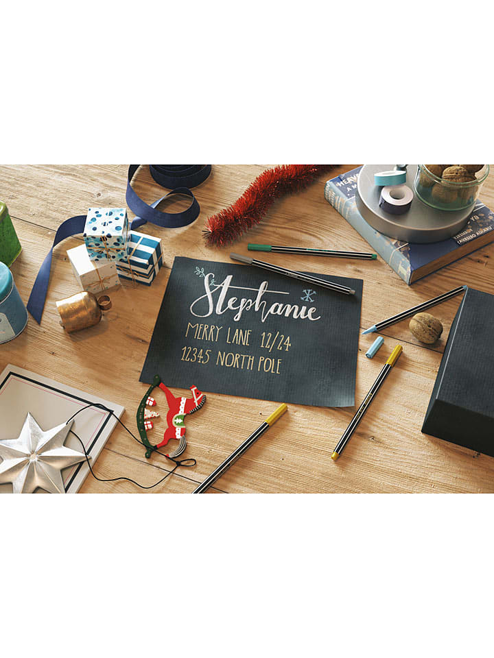 STABILO Premium-Filzstifte ''STABILO Pen 68 metallic'' - 6 Stück günstig kaufen onesize