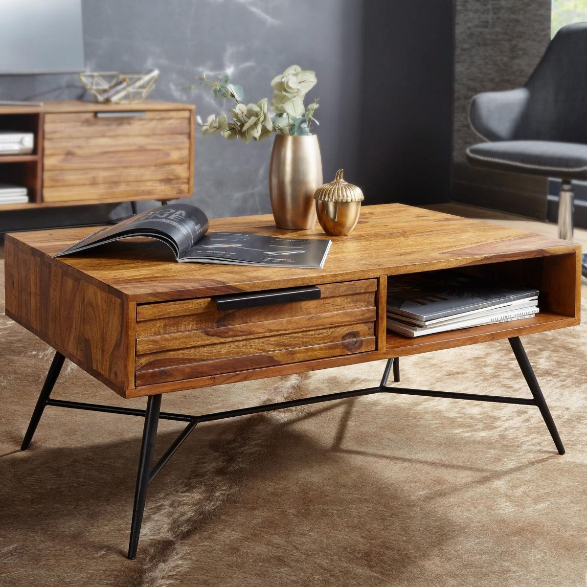 Wohnling Couchtisch NISHAN 87 x 41 x 55 cm